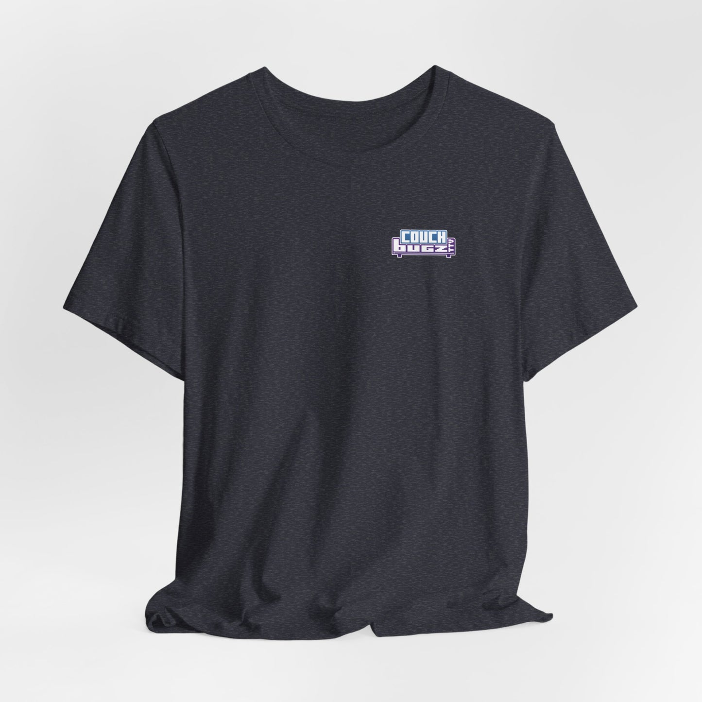 CouchBugz Logo Shirt - Front & Back Printed - Couchbugz Merch