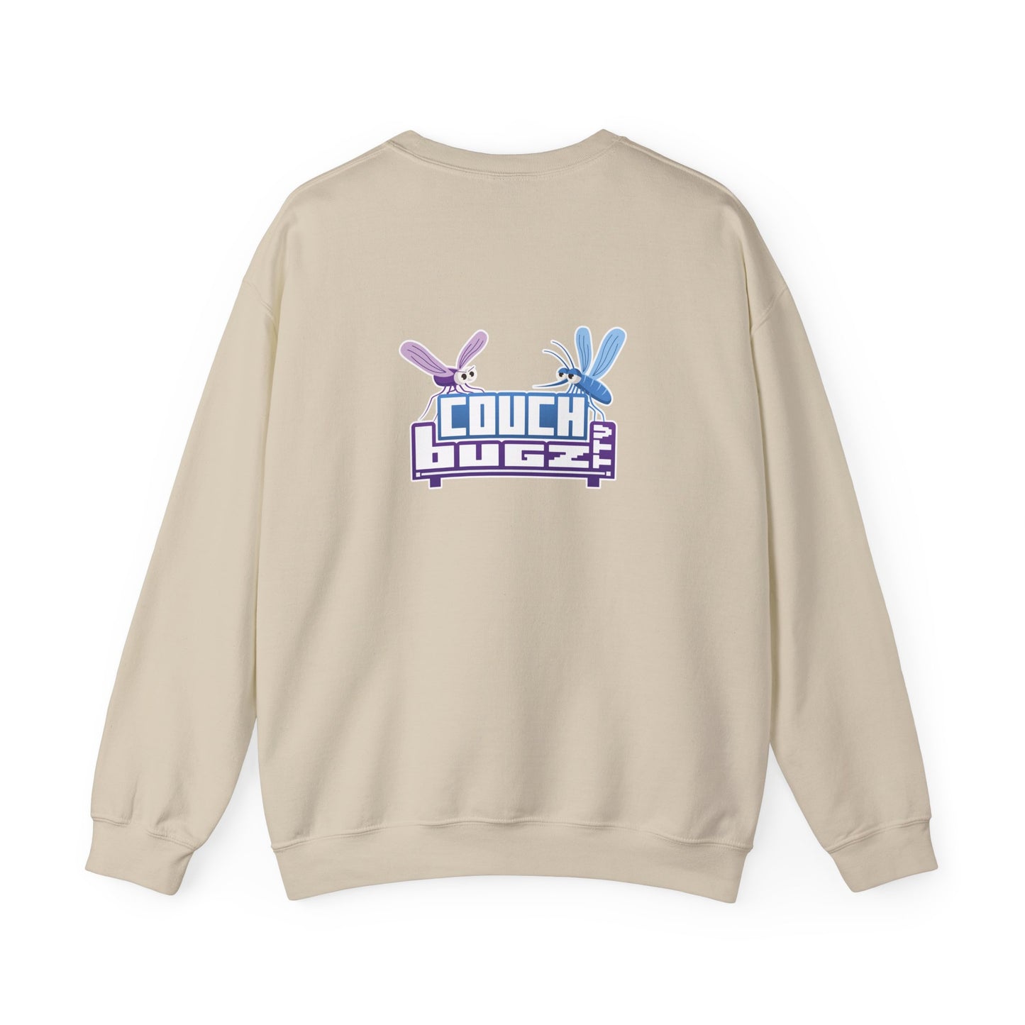 CouchBugz Logo Sweatshirt - Front & Back Printing - CouchBugz Merch