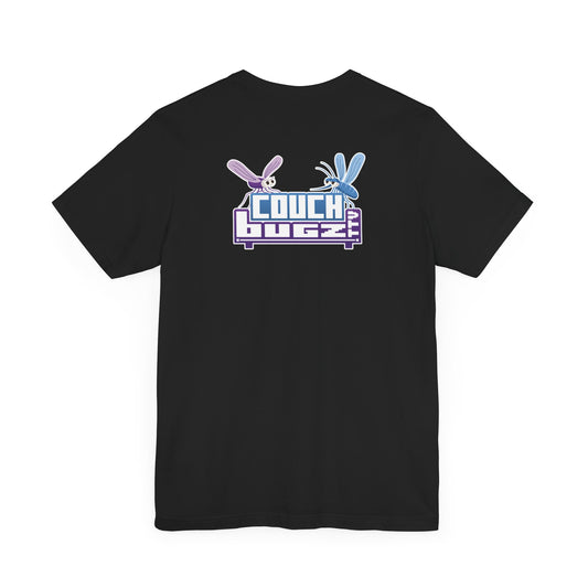CouchBugz Logo Shirt - Front & Back Printed - Couchbugz Merch