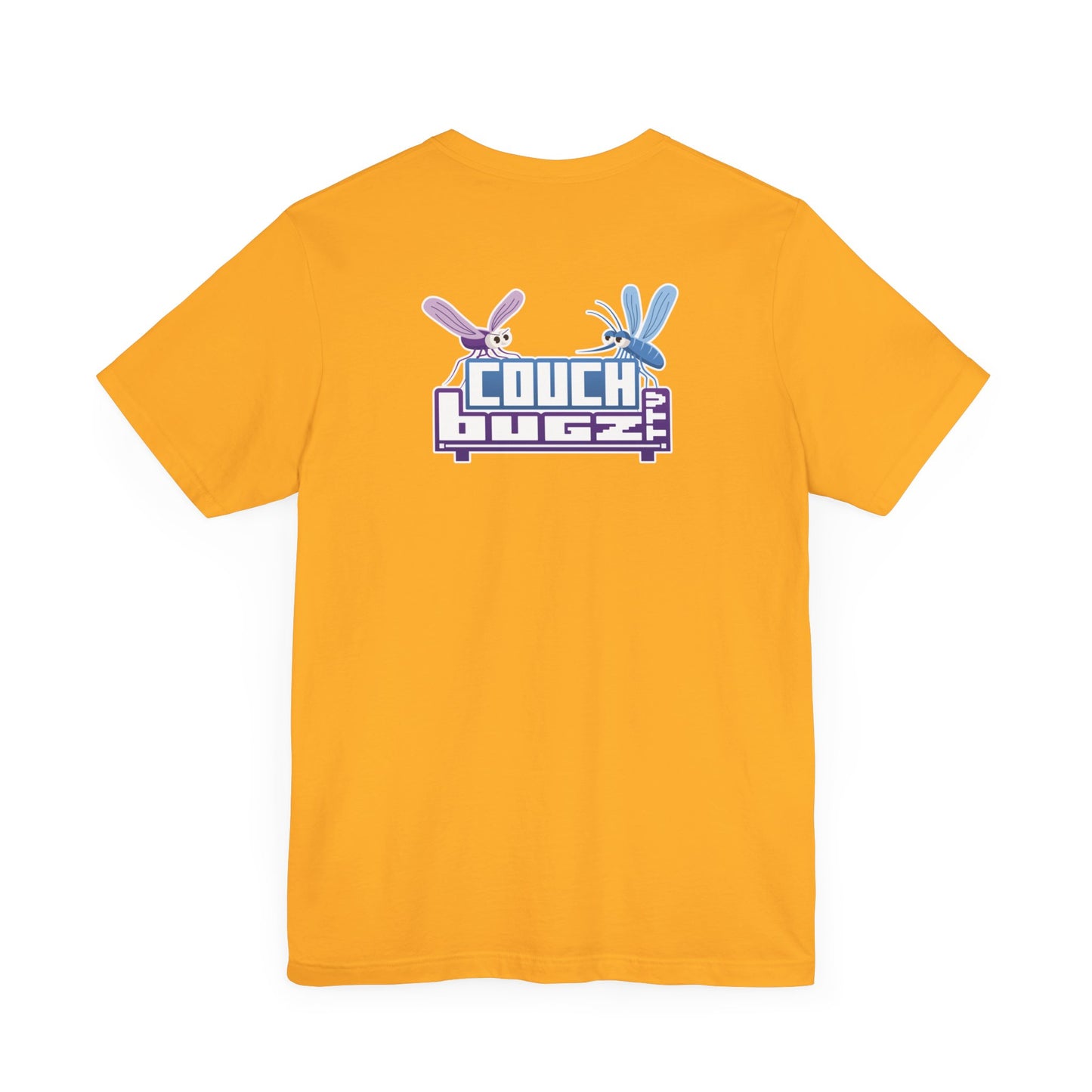 CouchBugz Logo Shirt - Front & Back Printed - Couchbugz Merch