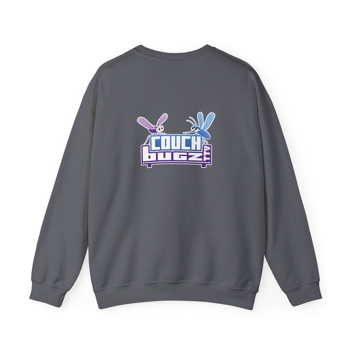 CouchBugz Logo Sweatshirt - Front & Back Printing - CouchBugz Merch