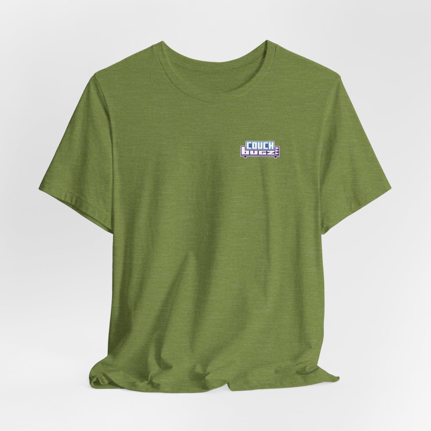 CouchBugz Logo Shirt - Front & Back Printed - Couchbugz Merch