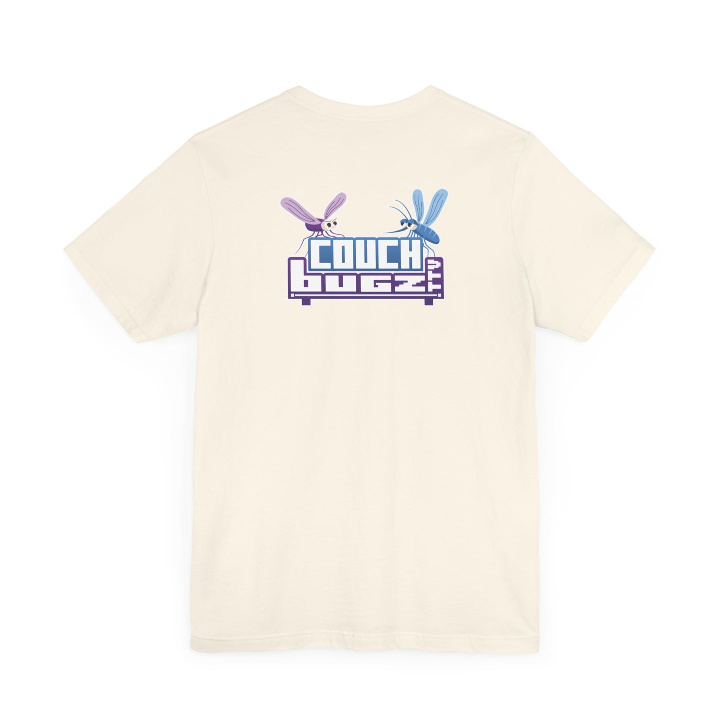 CouchBugz Logo Shirt - Front & Back Printed - Couchbugz Merch