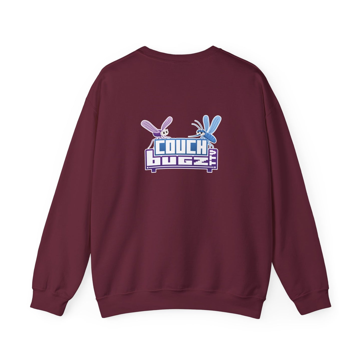 CouchBugz Logo Sweatshirt - Front & Back Printing - CouchBugz Merch