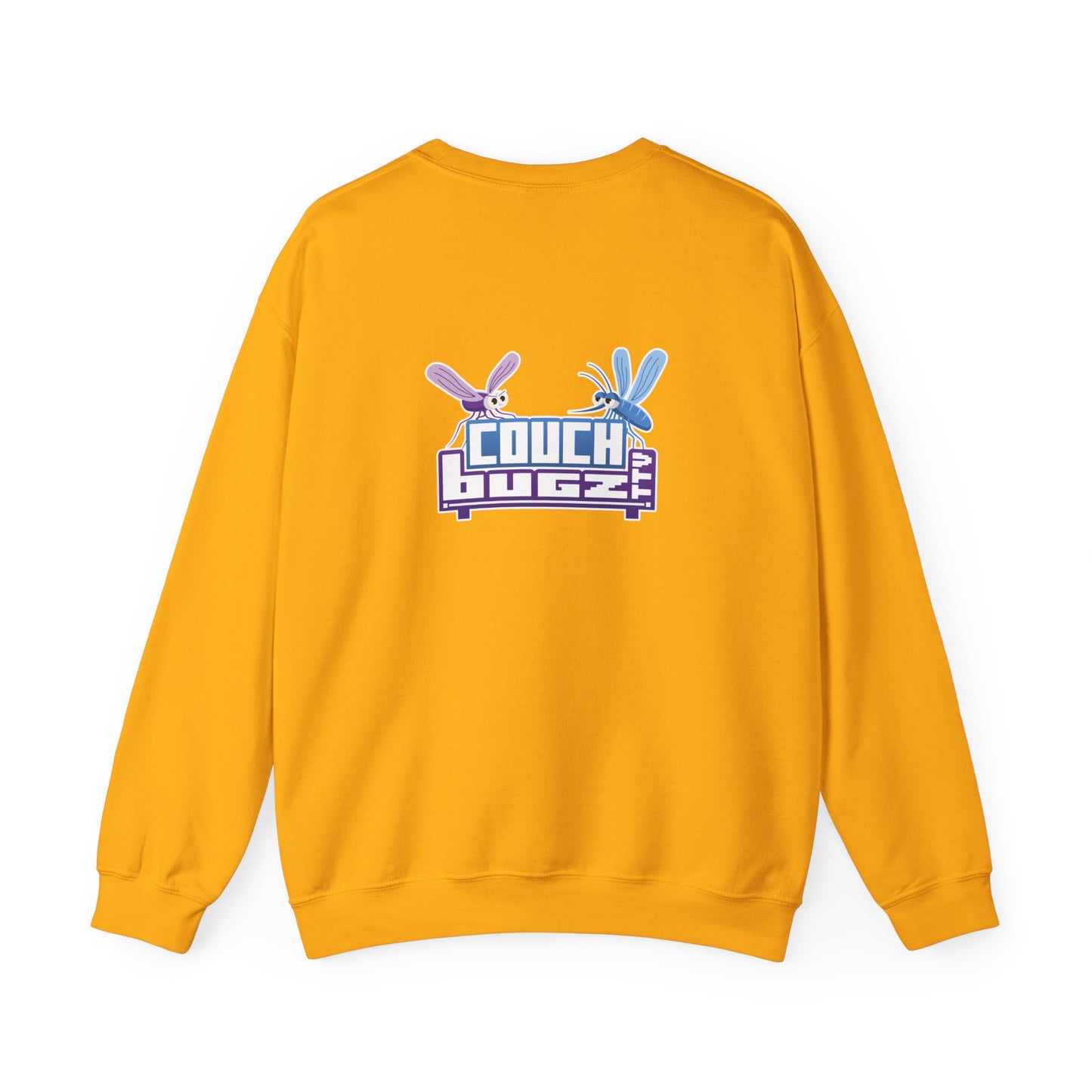 CouchBugz Logo Sweatshirt - Front & Back Printing - CouchBugz Merch