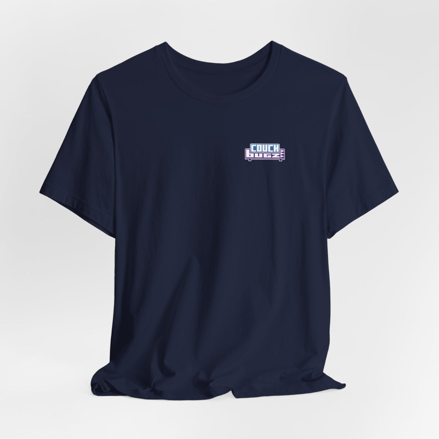 CouchBugz Logo Shirt - Front & Back Printed - Couchbugz Merch