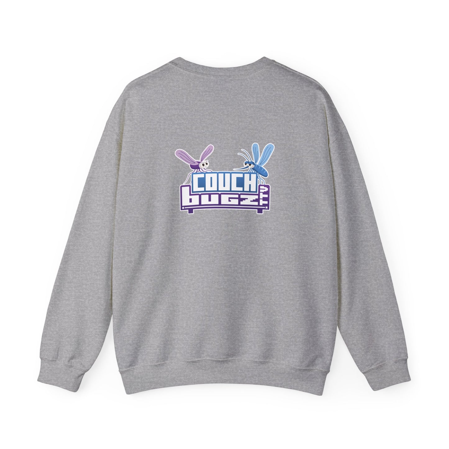 CouchBugz Logo Sweatshirt - Front & Back Printing - CouchBugz Merch