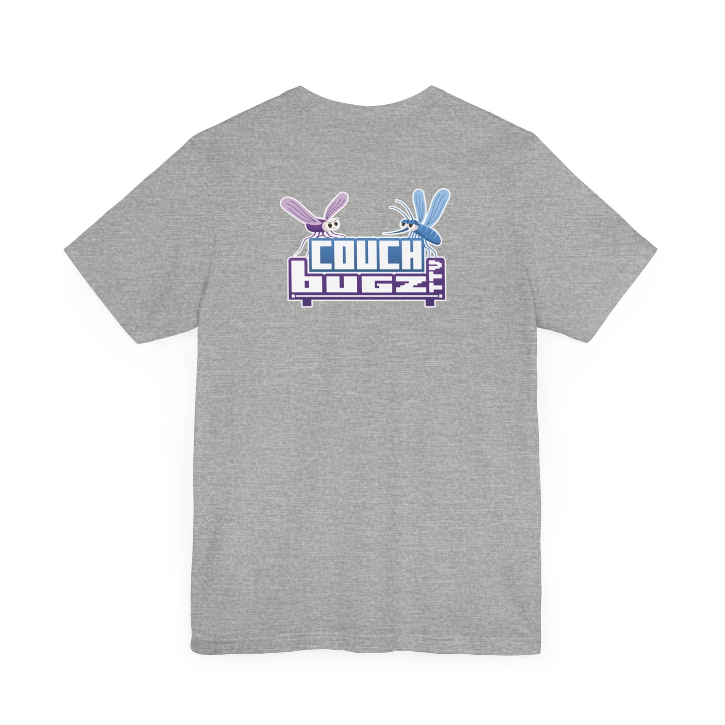 CouchBugz Logo Shirt - Front & Back Printed - Couchbugz Merch
