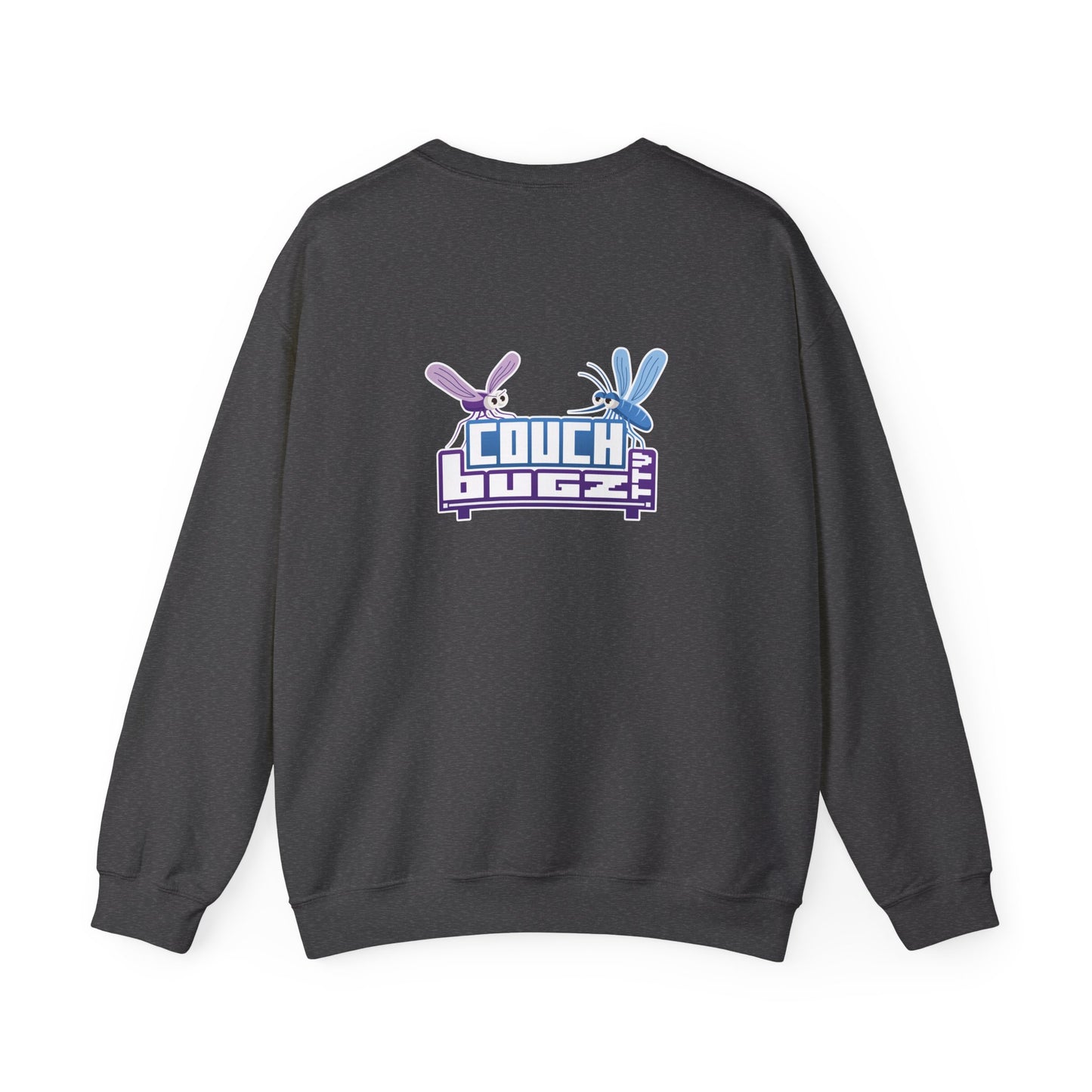 CouchBugz Logo Sweatshirt - Front & Back Printing - CouchBugz Merch