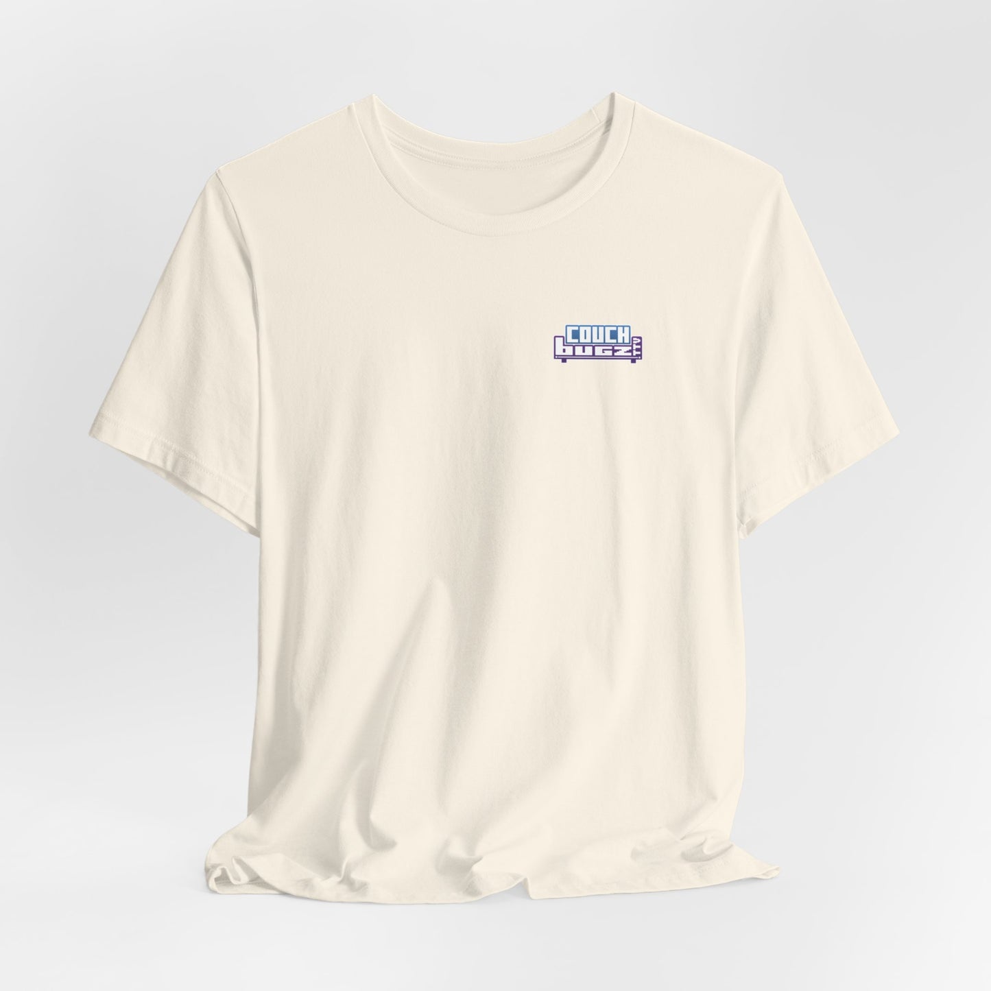 CouchBugz Logo Shirt - Front & Back Printed - Couchbugz Merch