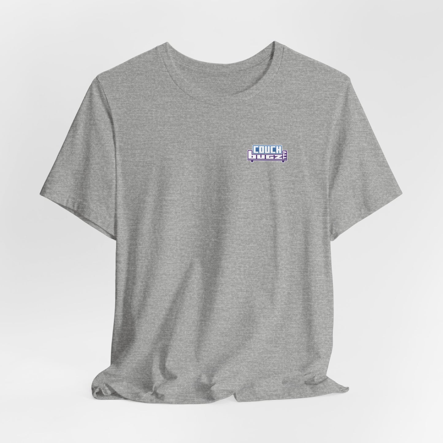 CouchBugz Logo Shirt - Front & Back Printed - Couchbugz Merch