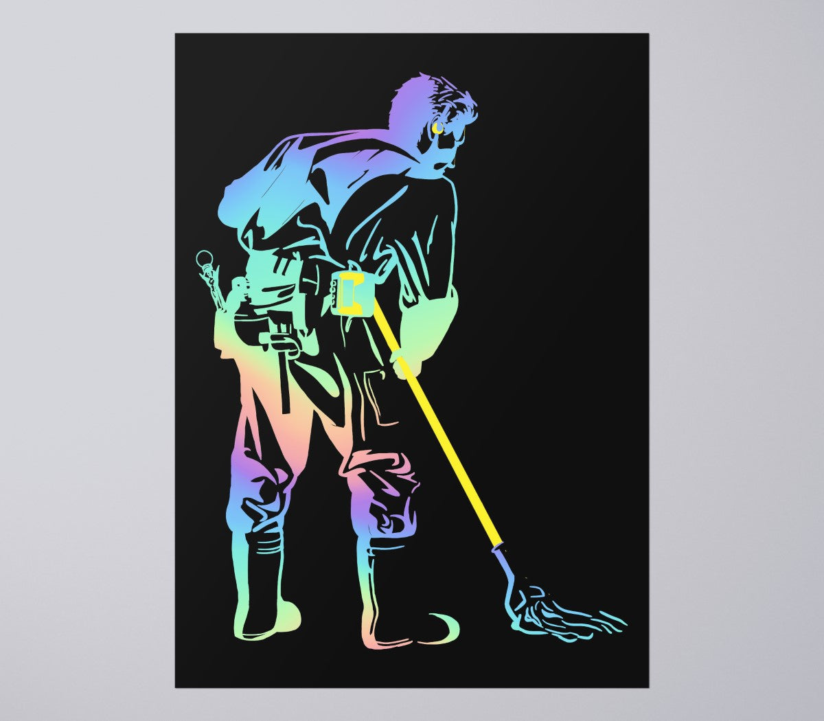 Sheaths Gonna Rattle - Ahti Foil Art Print