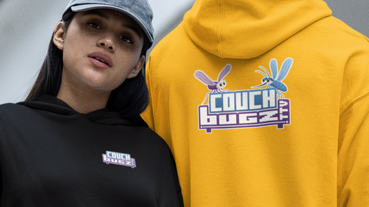 CouchBugz Logo Hoodie - Front & Back Printing - CouchBugz Merch