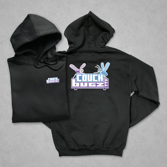 CouchBugz Logo Hoodie - Front & Back Printing - CouchBugz Merch