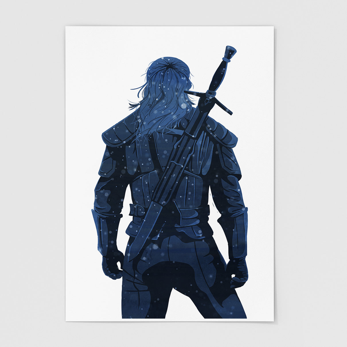Geralt - Textured Art Print