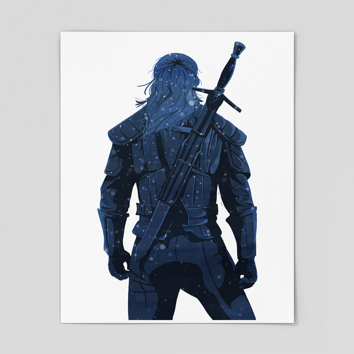 Geralt - Textured Art Print