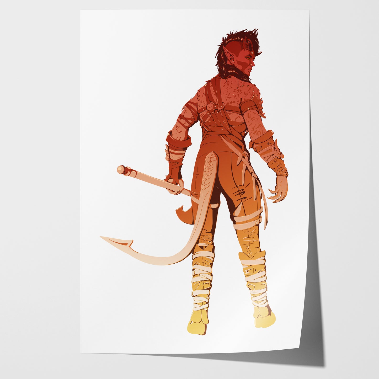 Avernus Was Never My Home - Karlach Art Print