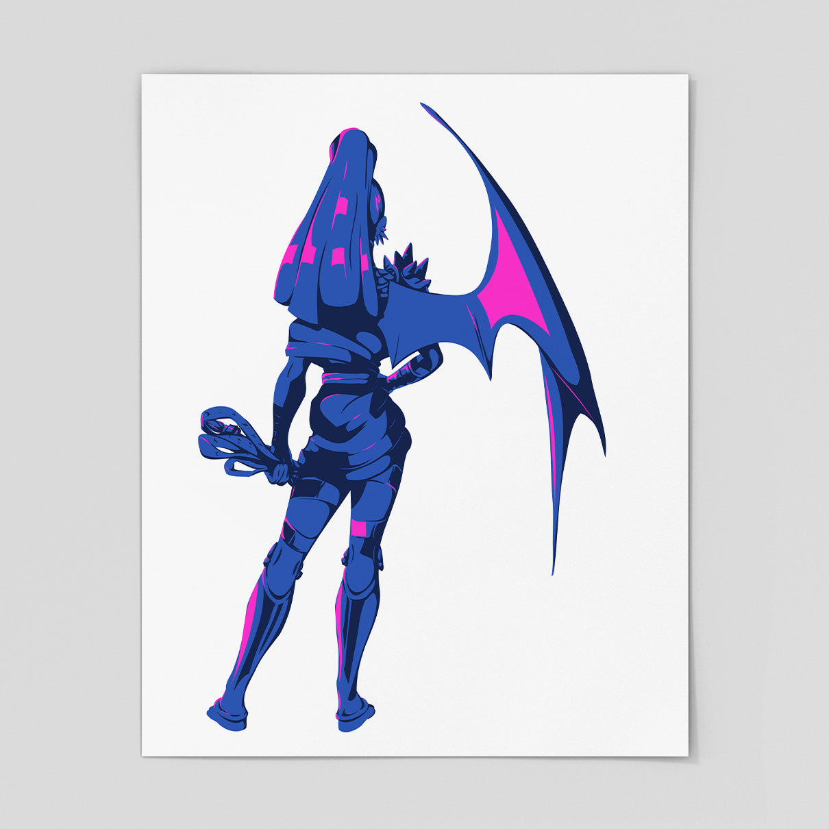 Start running, fool - Megaera Art Print
