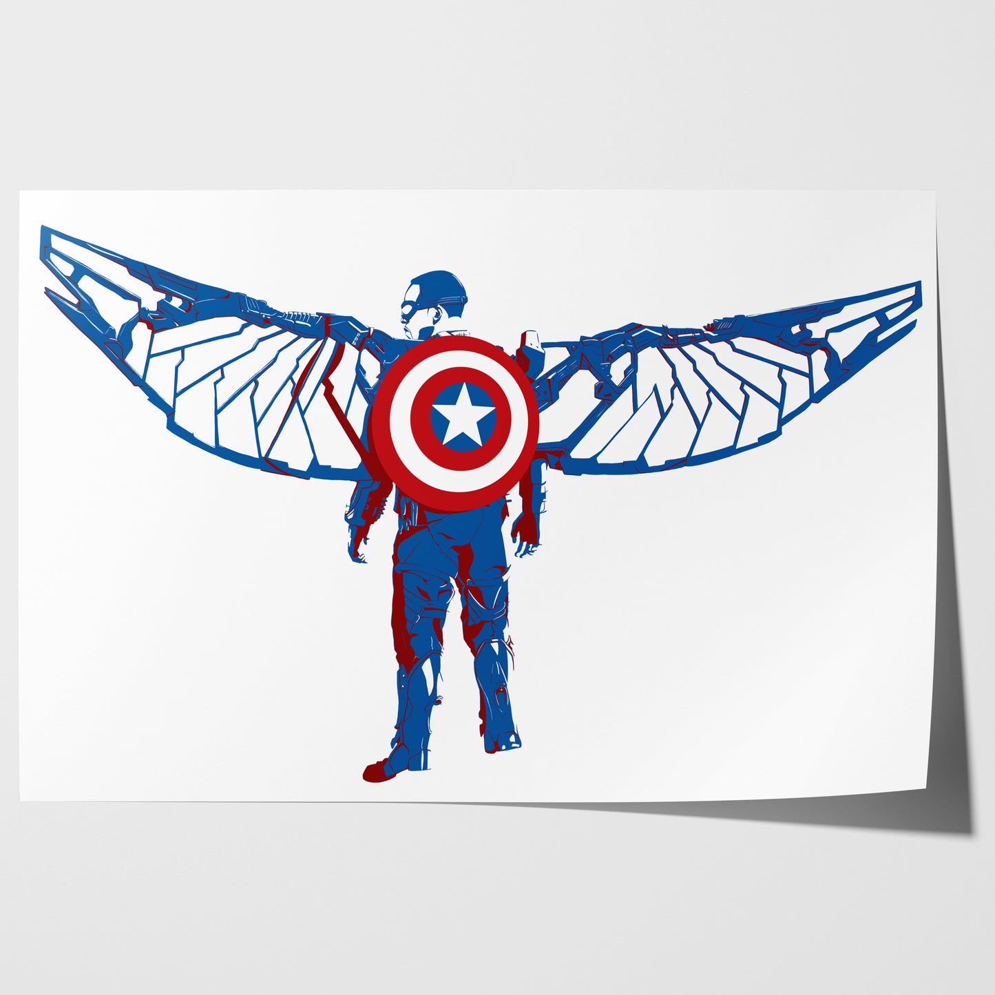Everyone's Got A Gimmick Now - Sam Wilson Art Print