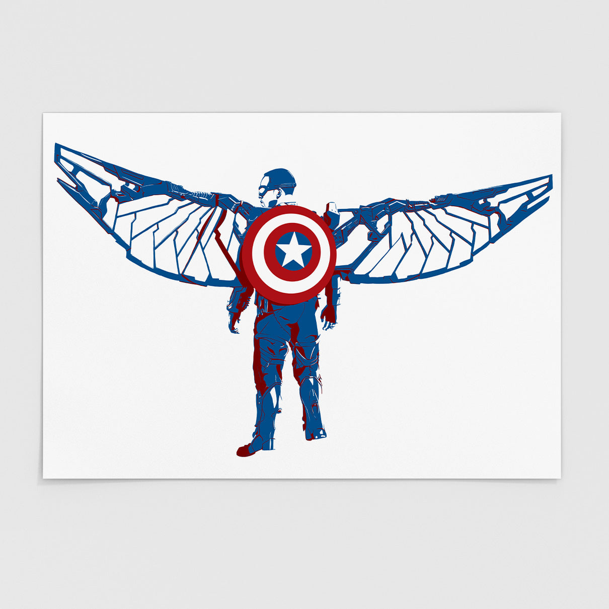 Everyone's Got A Gimmick Now - Sam Wilson Art Print