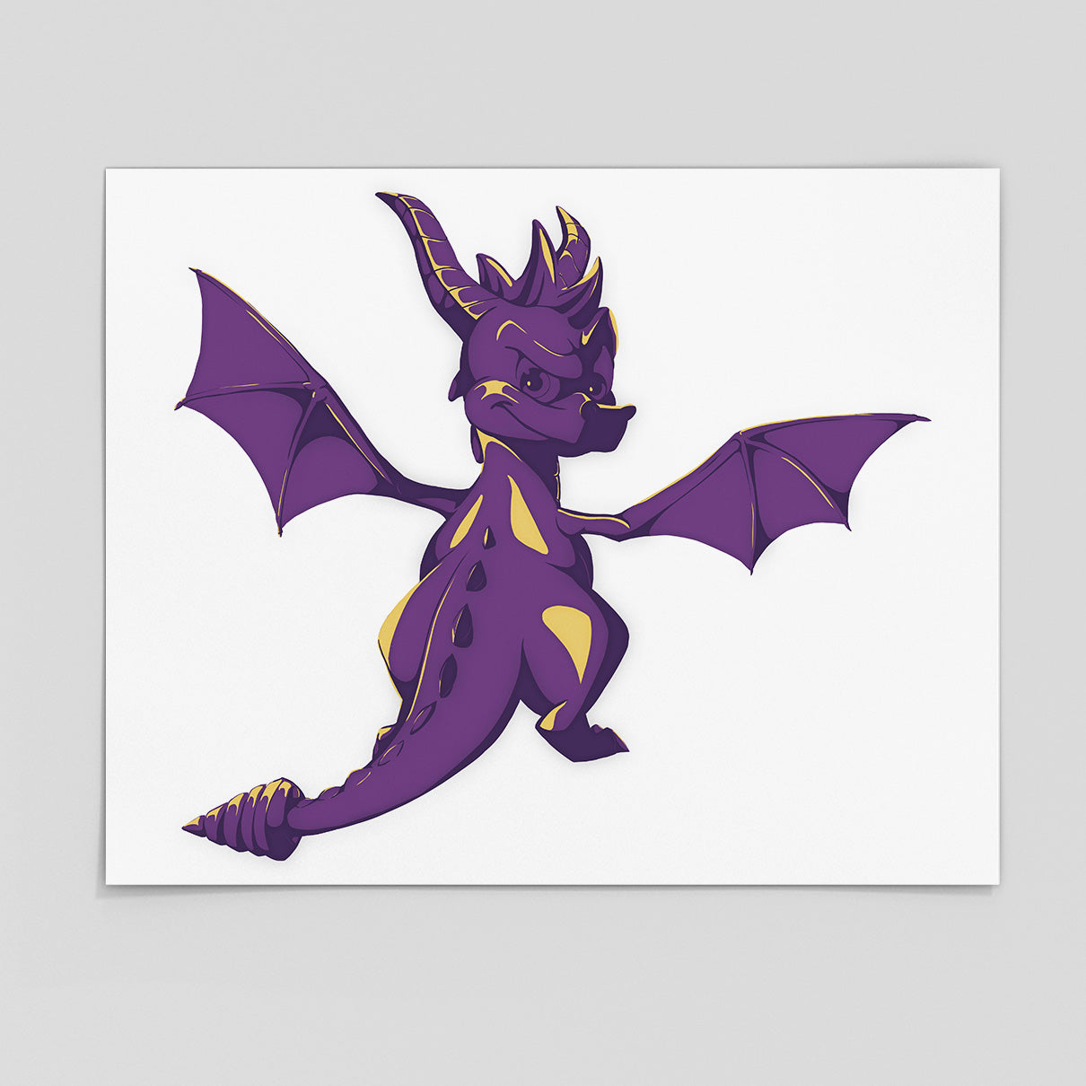 I Think I Smell A Bar-B-Que! - Spyro Art Print