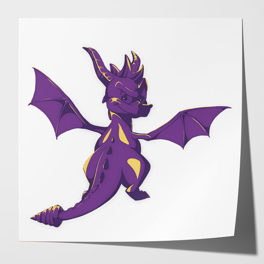 I Think I Smell A Bar-B-Que! - Spyro Art Print