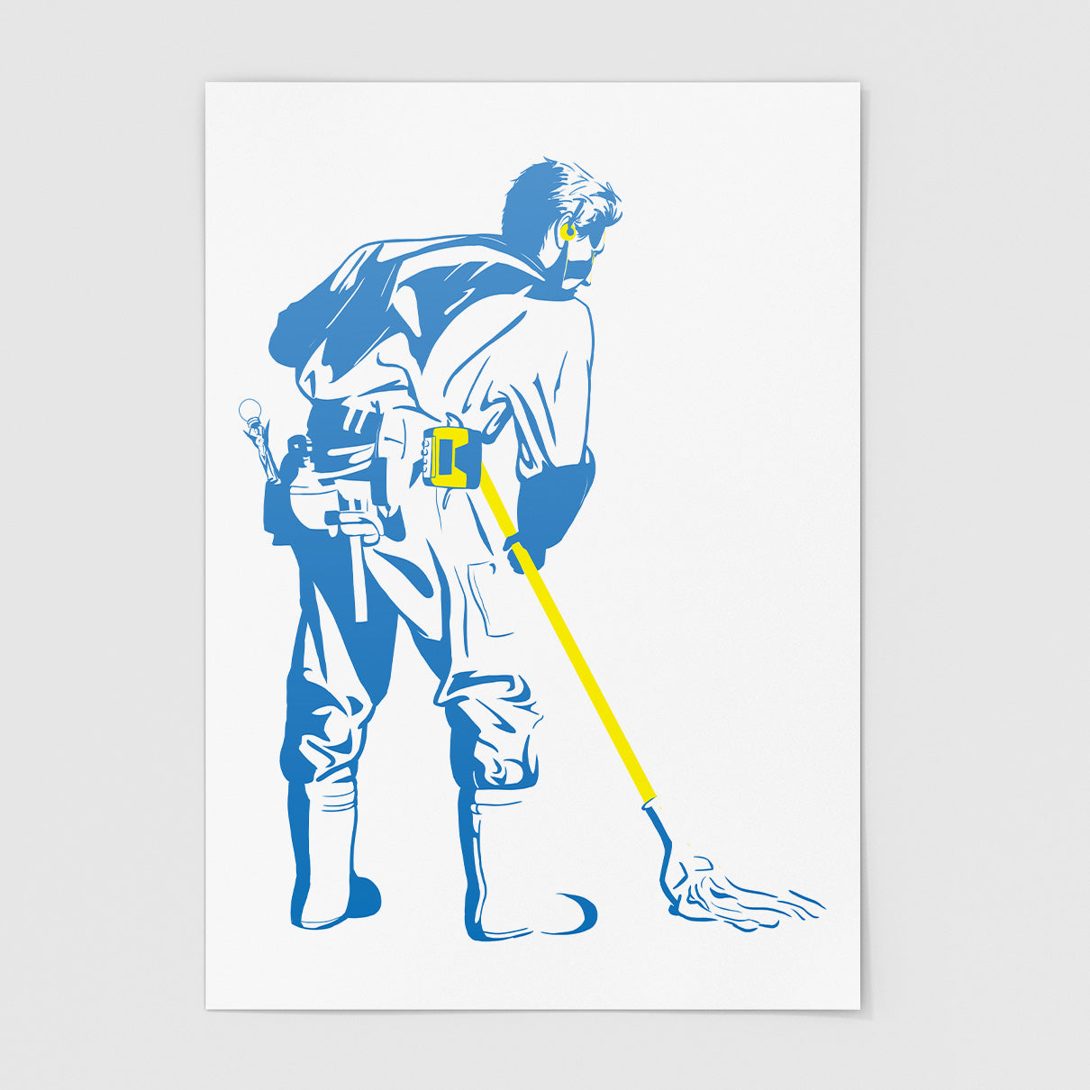 Sheaths Gonna Rattle - Ahti Art Print (Silhouette)