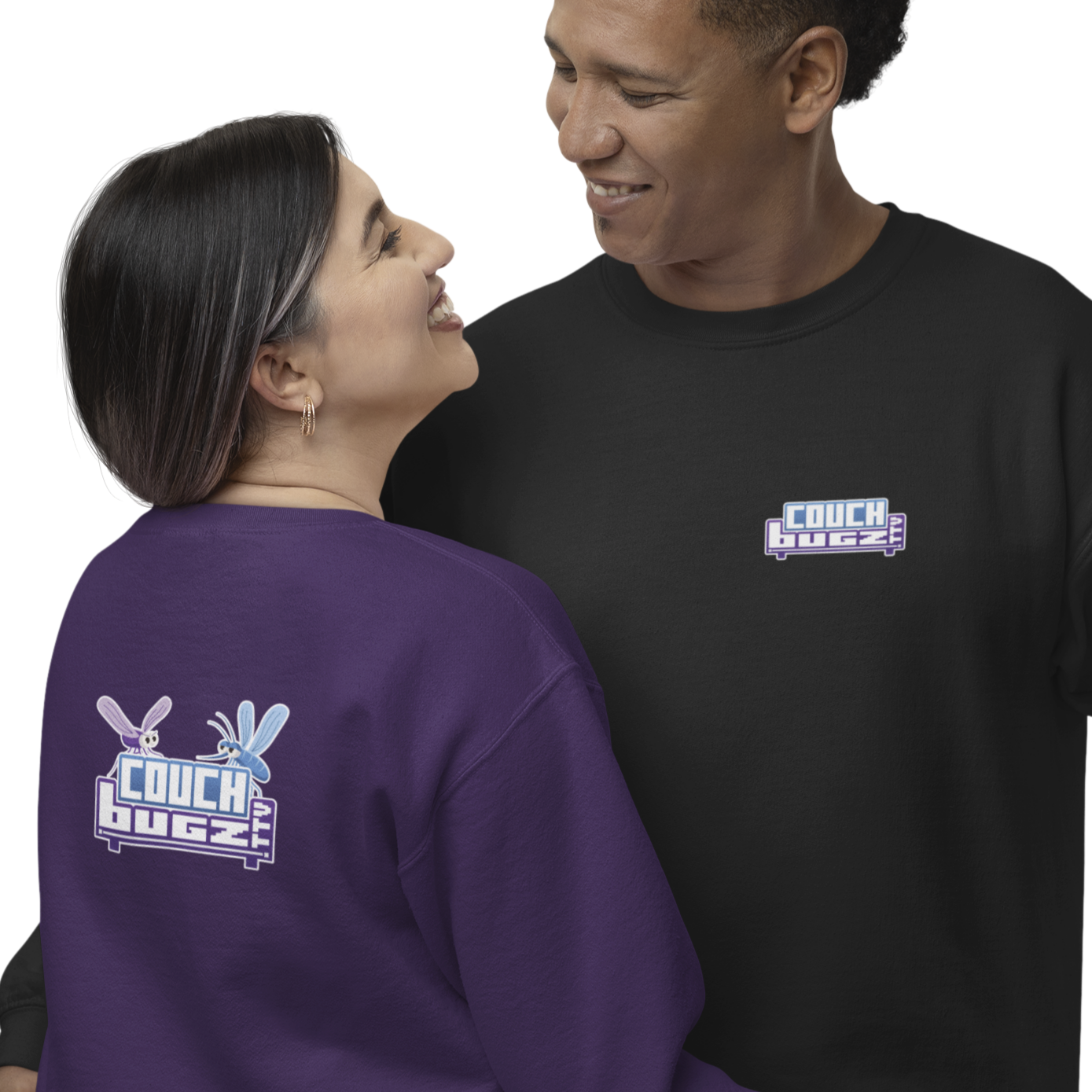CouchBugz Logo Sweatshirt - Front & Back Printing - CouchBugz Merch