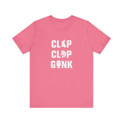 CLAP CLOP GONK T-shirt - Front & Back Printed - Couchbugz Merch