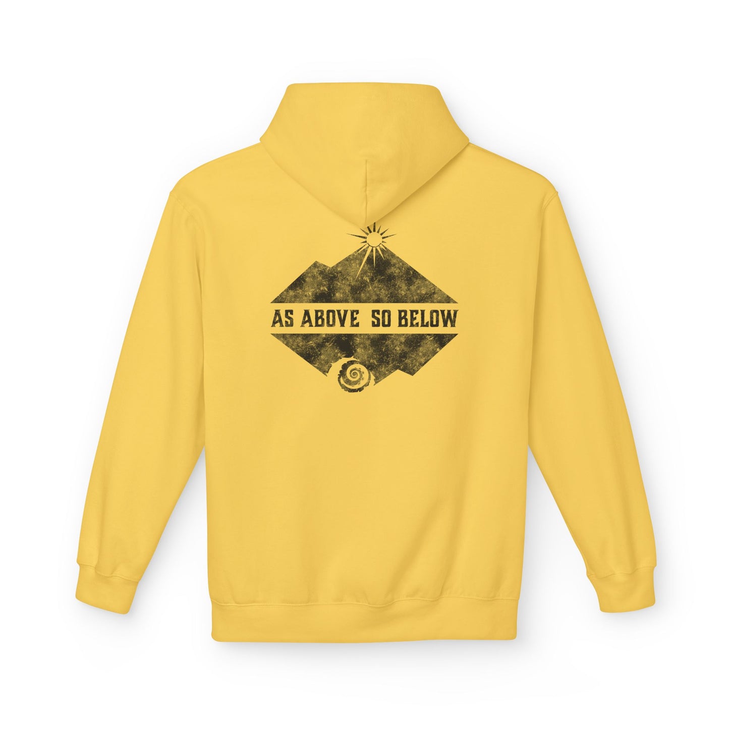 AS ABOVE SO BELOW - Unisex Fleece Hoodie