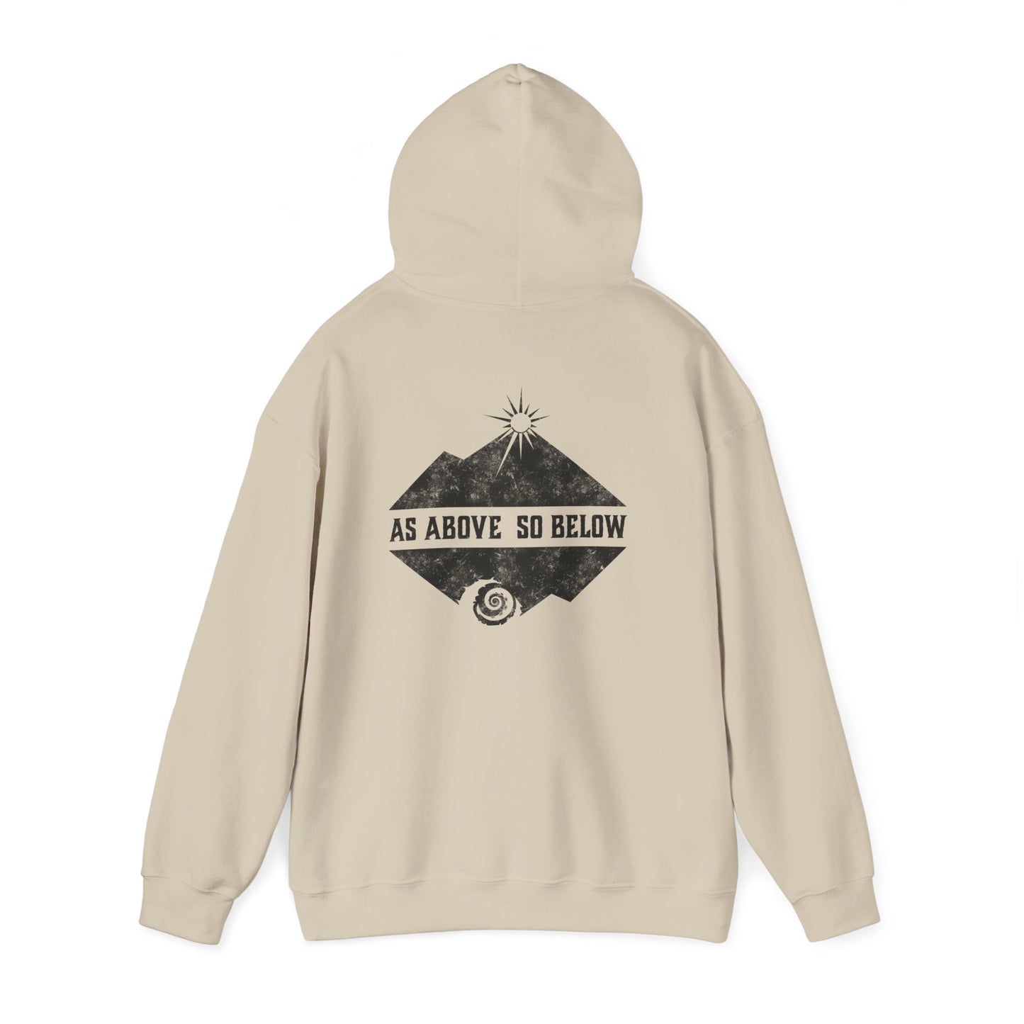AS ABOVE SO BELOW - Unisex Fleece Hoodie