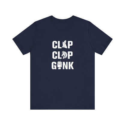 CLAP CLOP GONK T-shirt - Front & Back Printed - Couchbugz Merch