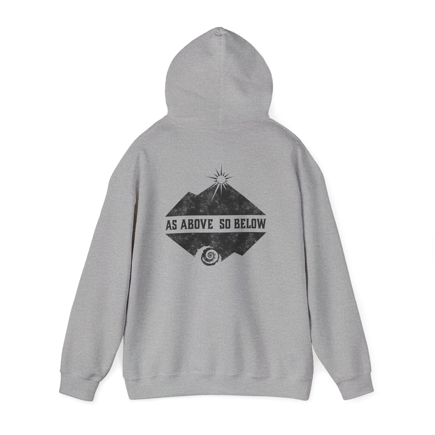 AS ABOVE SO BELOW - Unisex Fleece Hoodie