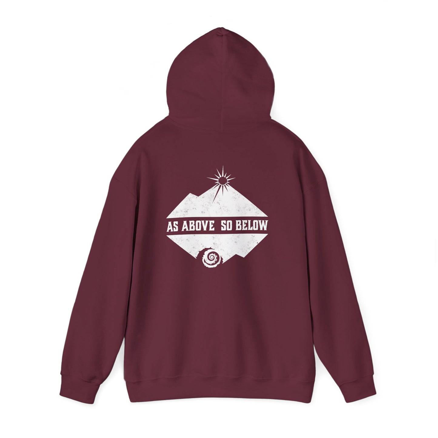 AS ABOVE SO BELOW - Unisex Fleece Hoodie