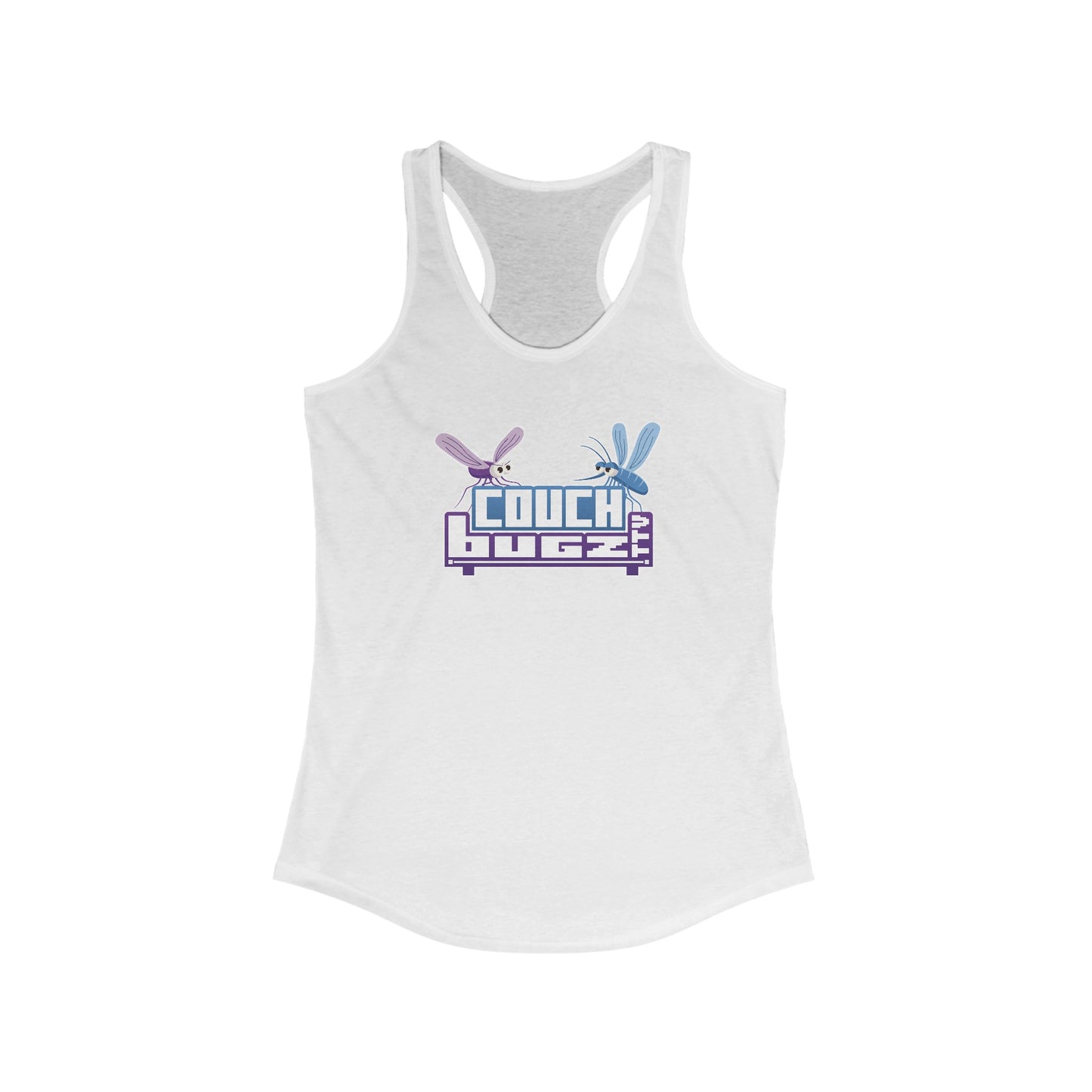 CouchBugz Logo Women's Racerback Tank Top - CouchBugz Merch