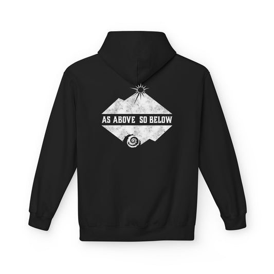 AS ABOVE SO BELOW - Unisex Fleece Hoodie