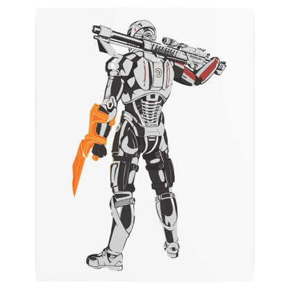 We Fight or We Die - Shepard Metal Art Print