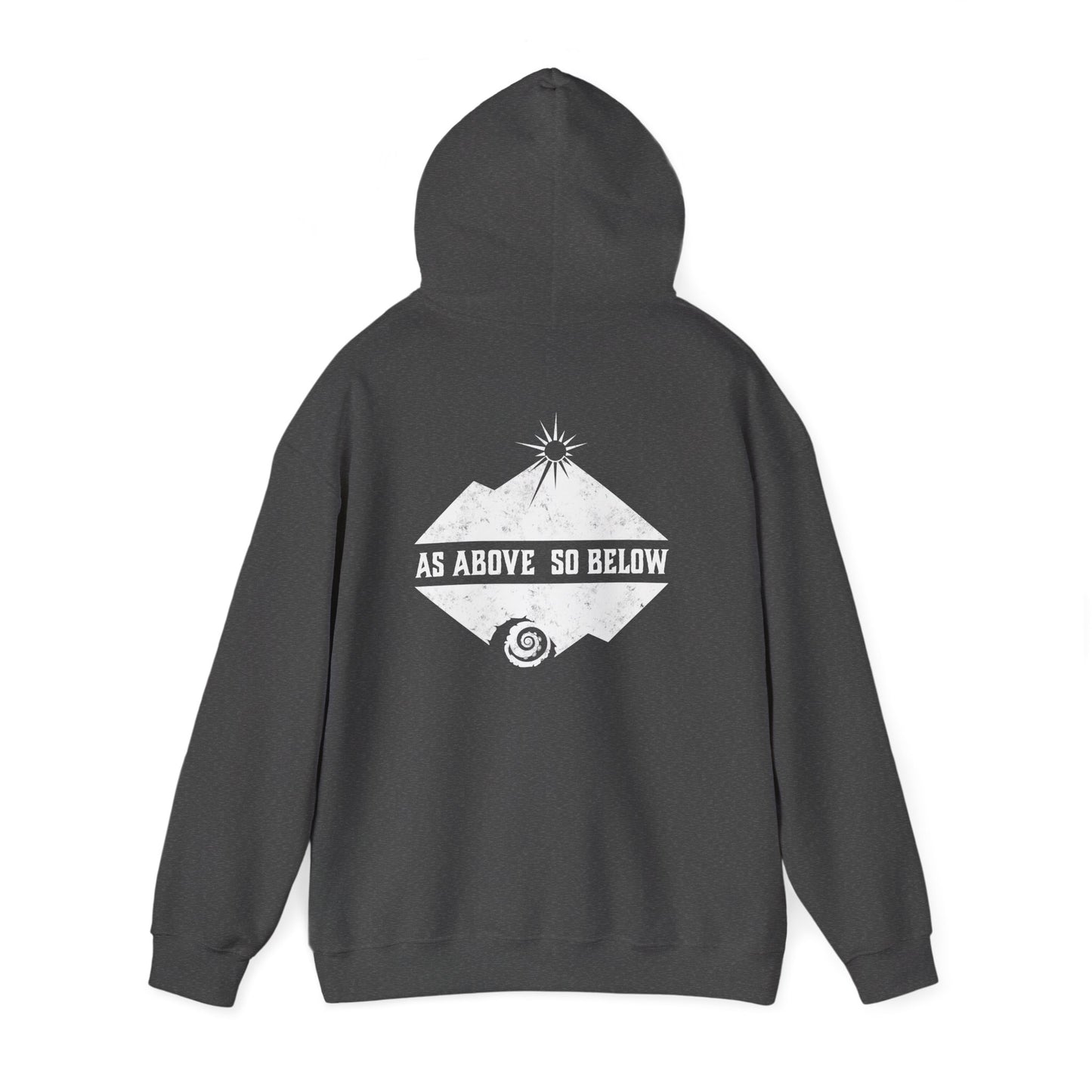 AS ABOVE SO BELOW - Unisex Fleece Hoodie