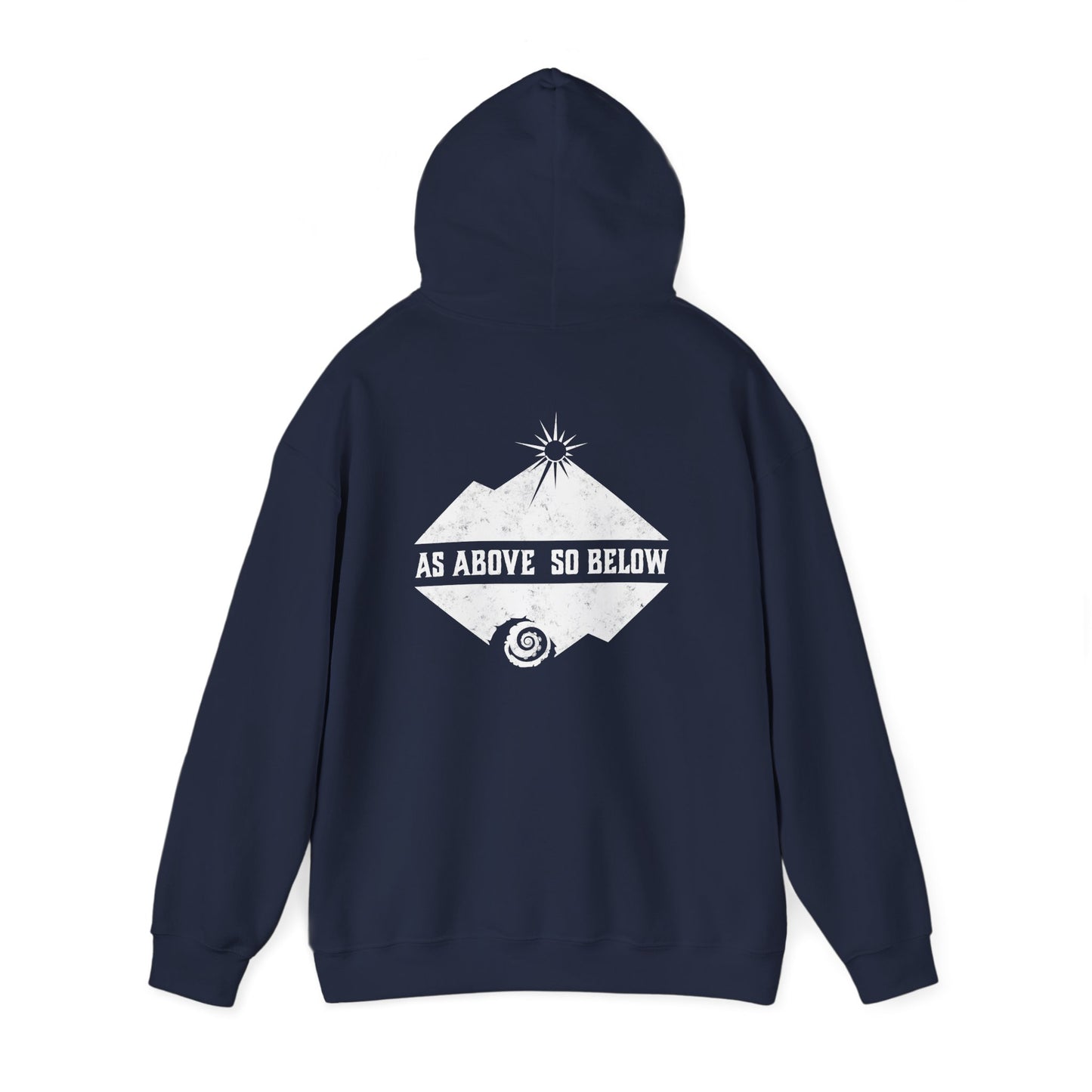 AS ABOVE SO BELOW - Unisex Fleece Hoodie