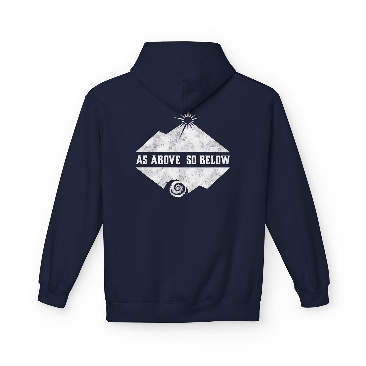 AS ABOVE SO BELOW - Unisex Fleece Hoodie