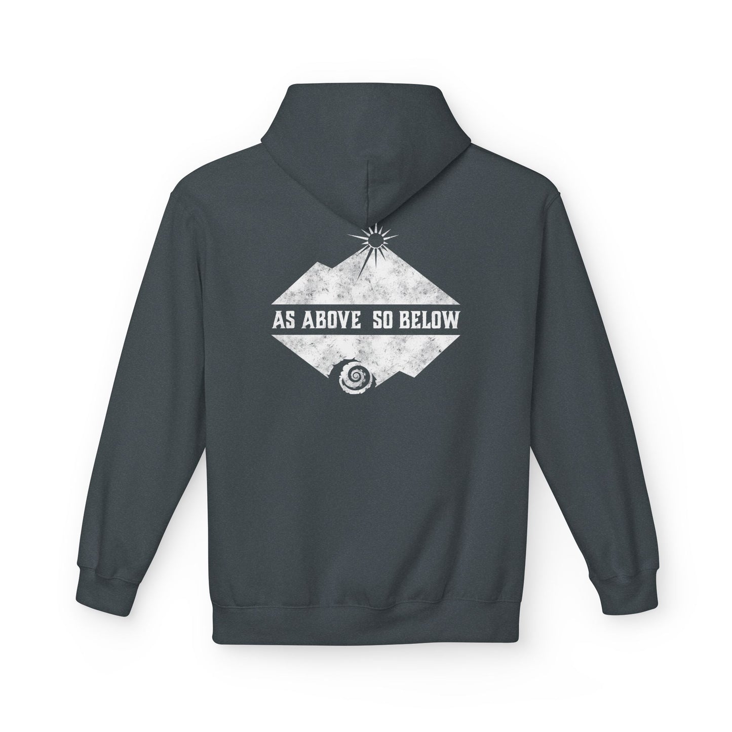 AS ABOVE SO BELOW - Unisex Fleece Hoodie