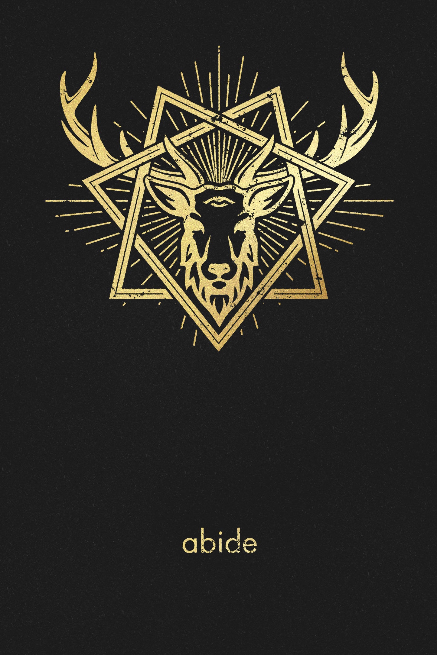 ABIDE - Geometric Sigil Foil Card