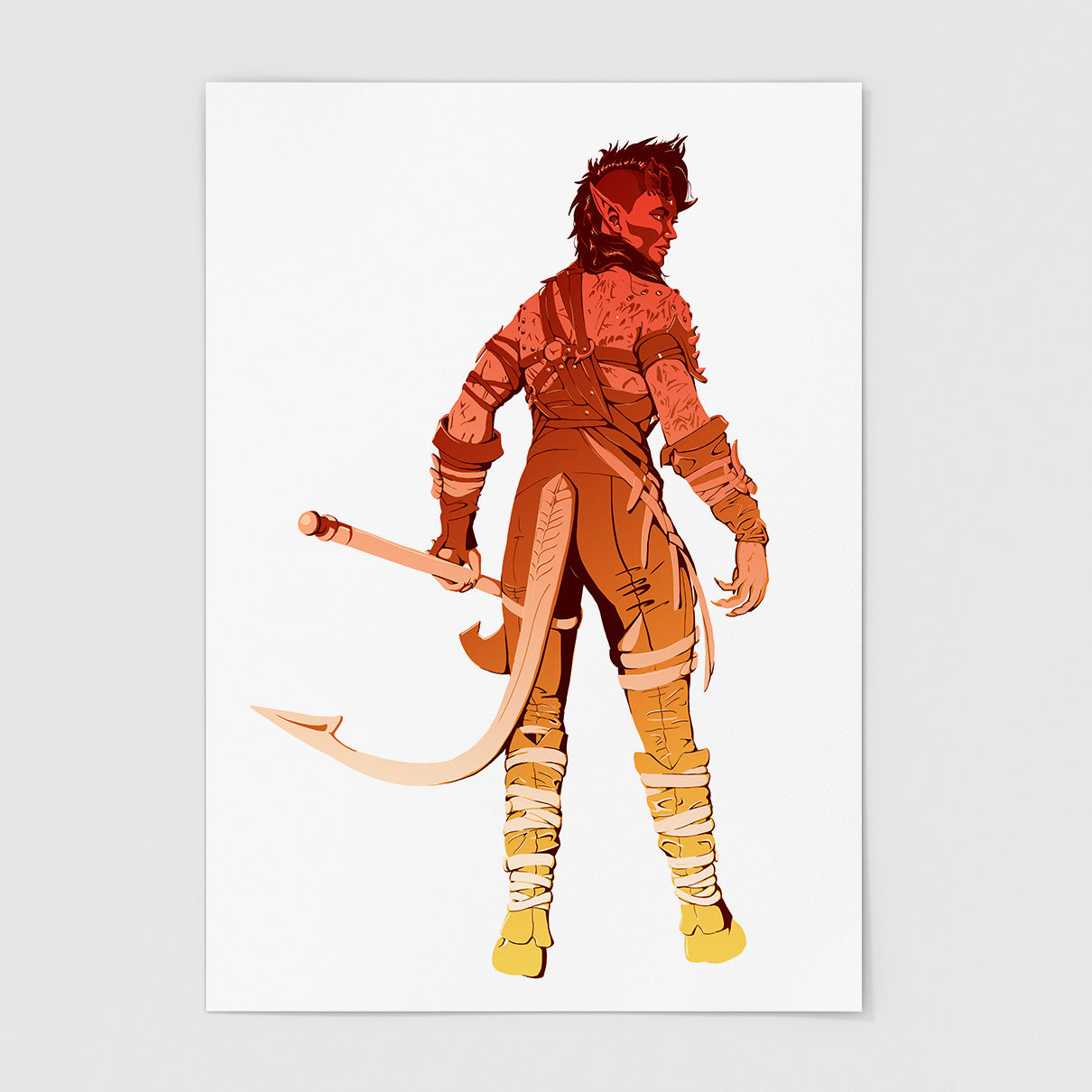 Avernus Was Never My Home - Karlach Art Print