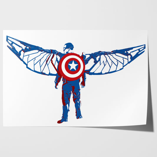 Everyone's Got A Gimmick Now - Sam Wilson Art Print