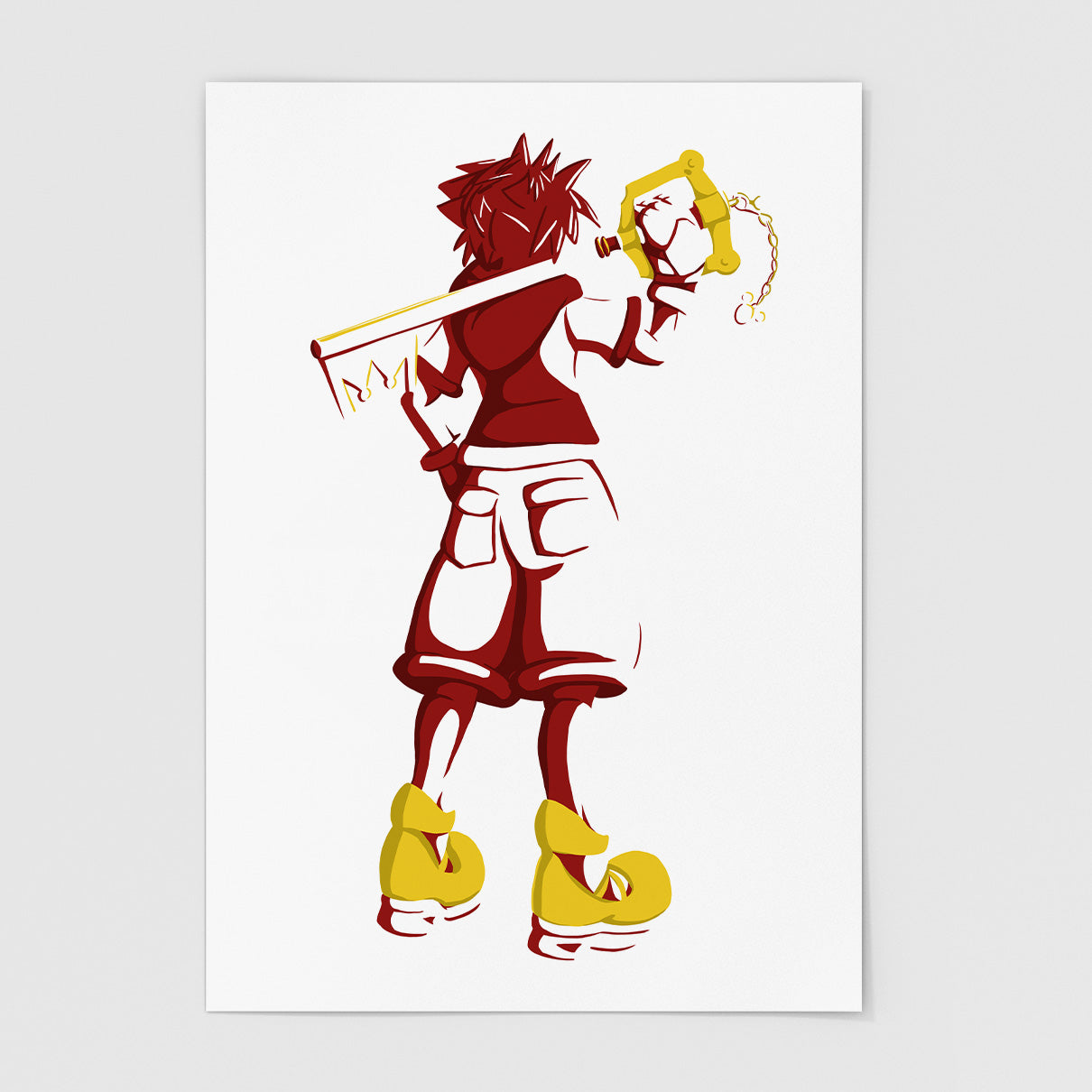 My Friends Are My Power - Sora Art Print