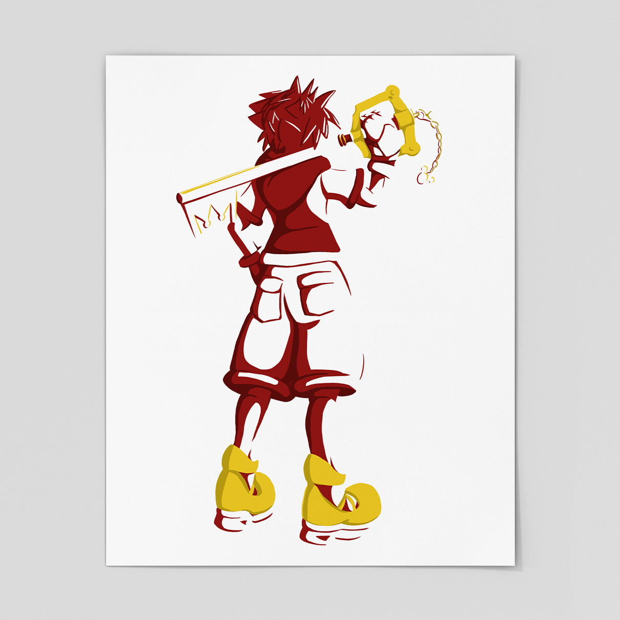 My Friends Are My Power - Sora Art Print