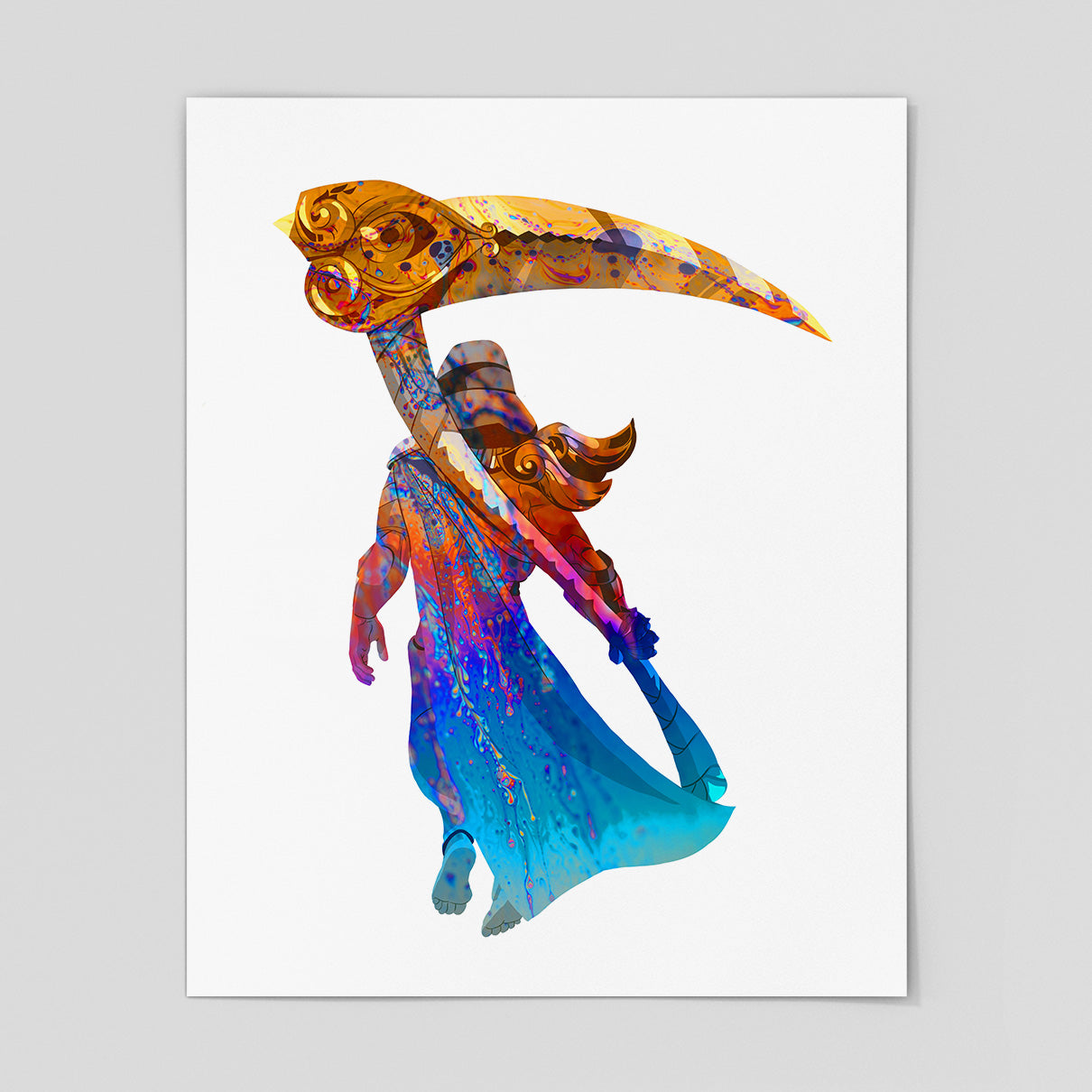 Still At It, I See - Thanatos Art Print (Variant)