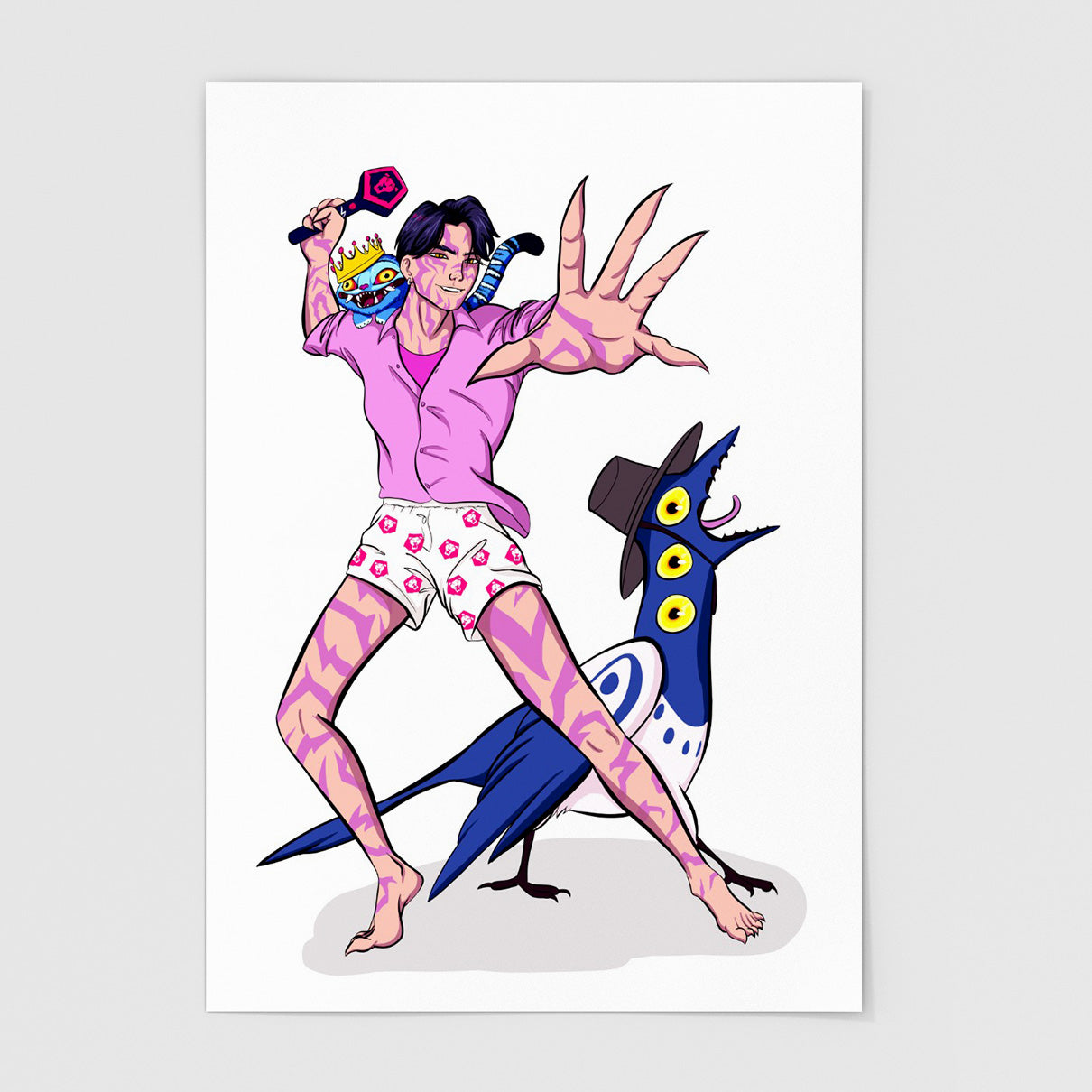 Choo! Choo! - Dungeon Crawler Jinu Art Print