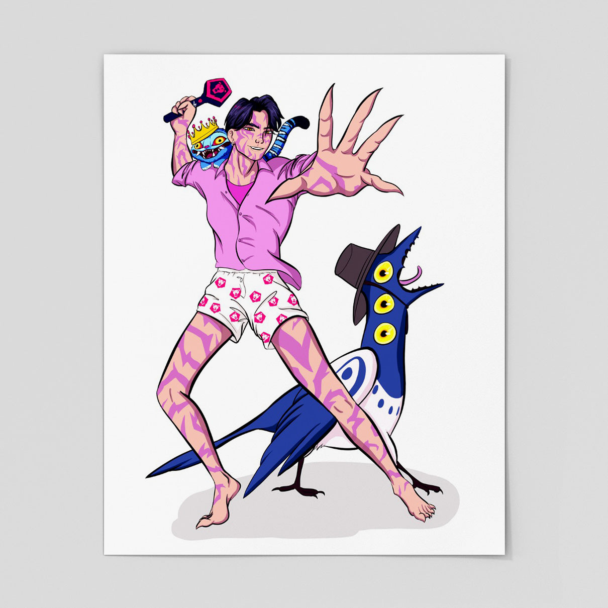 Choo! Choo! - Dungeon Crawler Jinu Art Print
