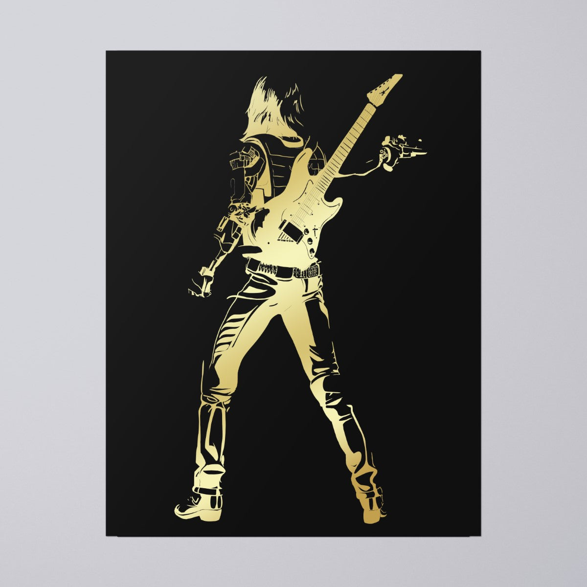 Chaos, Screaming, Roll Credits - Johnny Foil Print